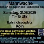 Mahnwache - Koeln