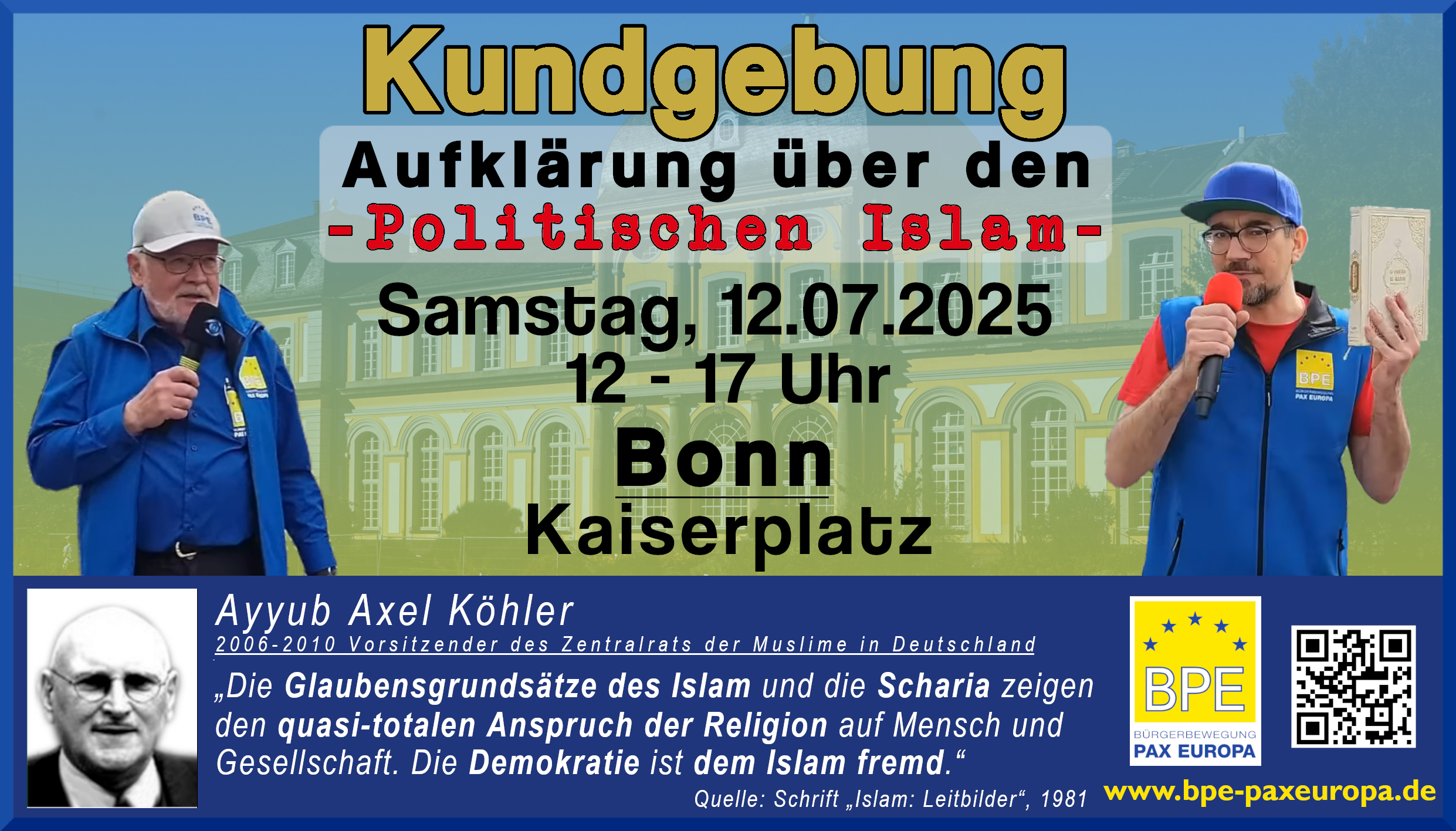 Kundgebung - Bonn