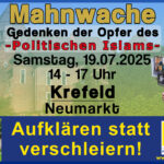 Mahnwache - Krefeld