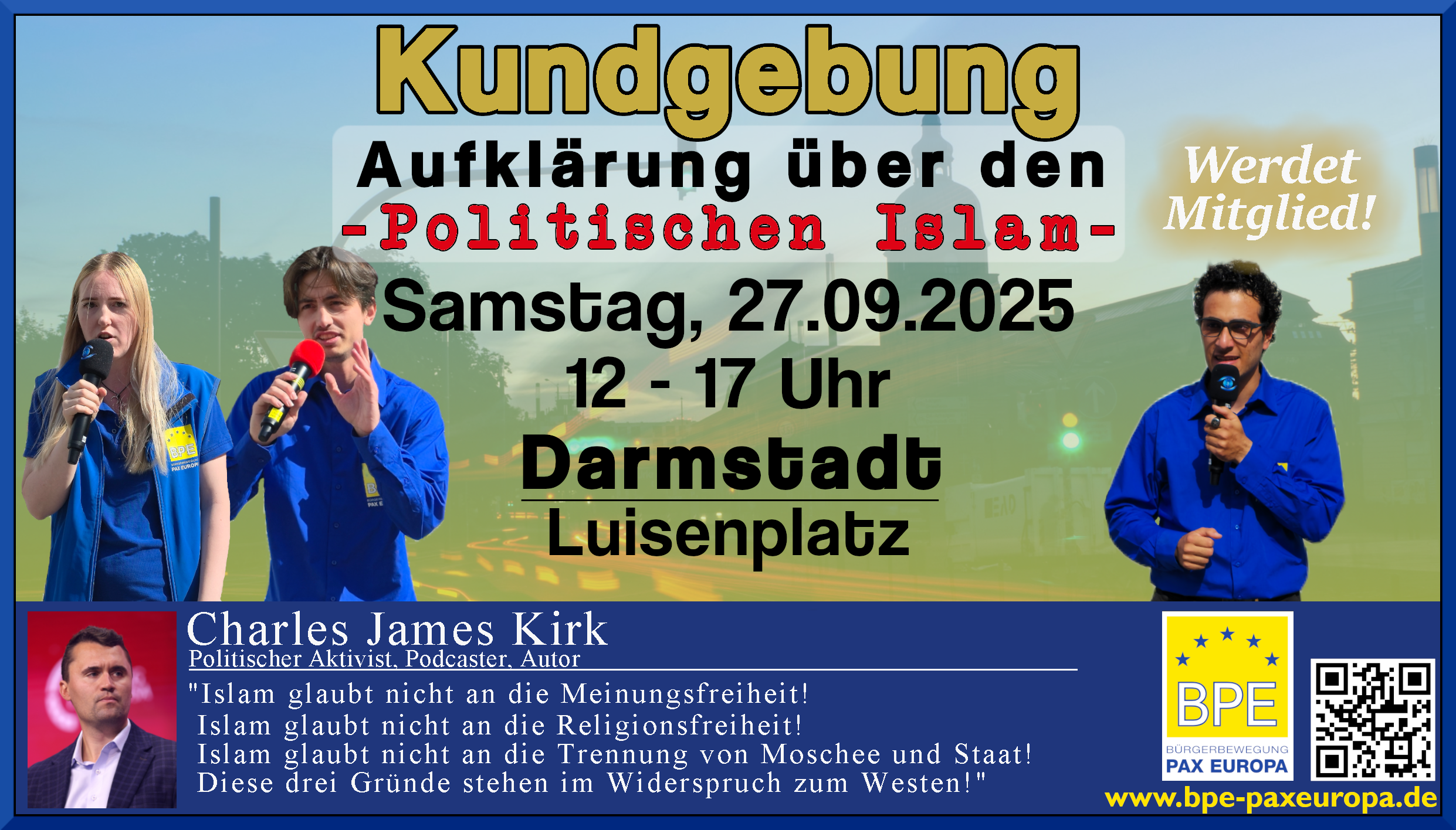 Kundgebung Darmstadt