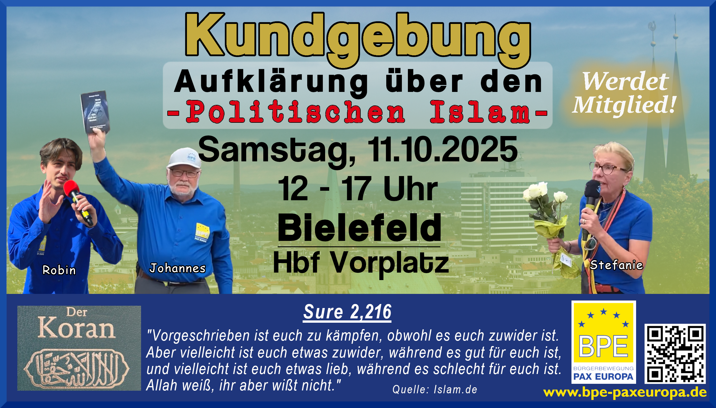 Kundgebung Bielefeld