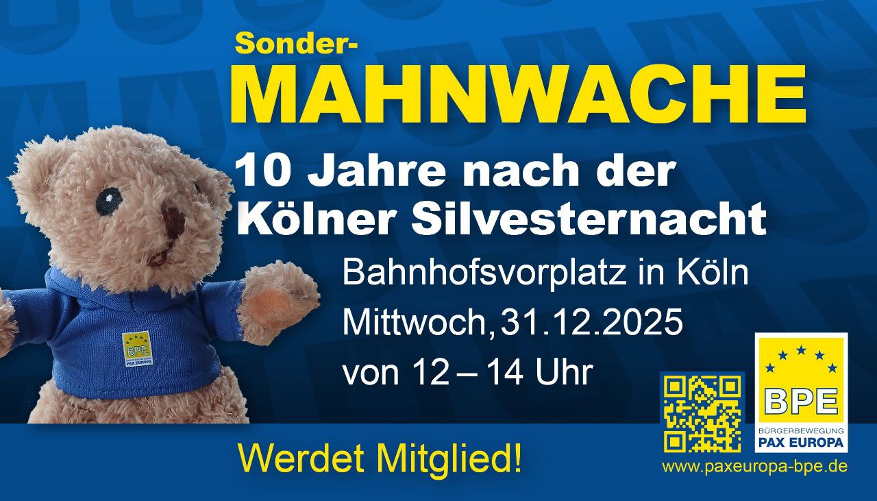 Mahnwache - Koeln