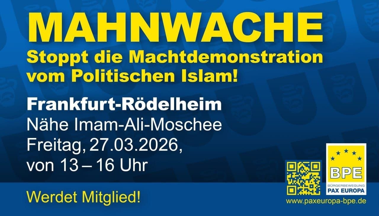 Mahnwache - Frankfurt - Rödelheim