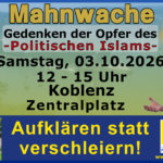Mahnwache – Koblenz