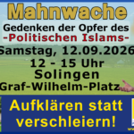 Mahnwache – Solingen